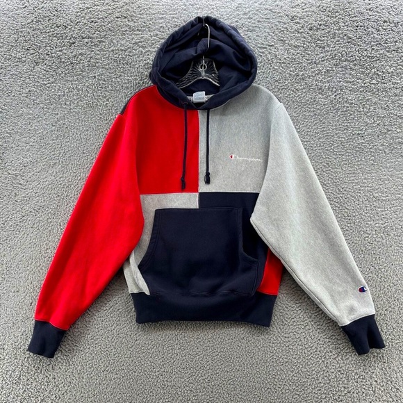 Champion Reverse Weave color block Hoodie - Main Image